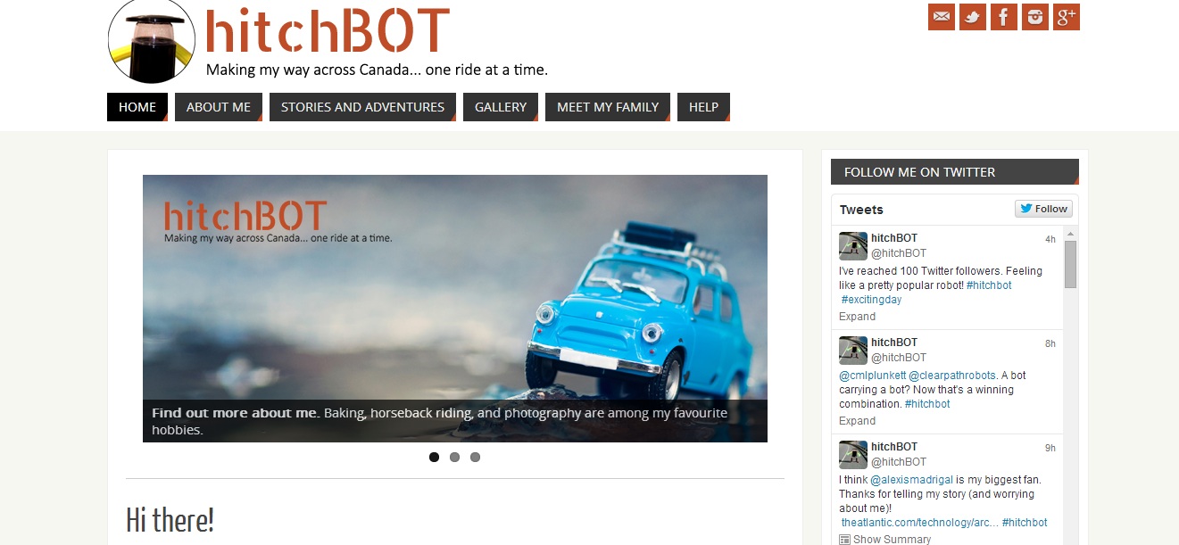 HitchBot – The Wikipedia-Reading Robot