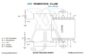 solar tracking robot circuit diagram